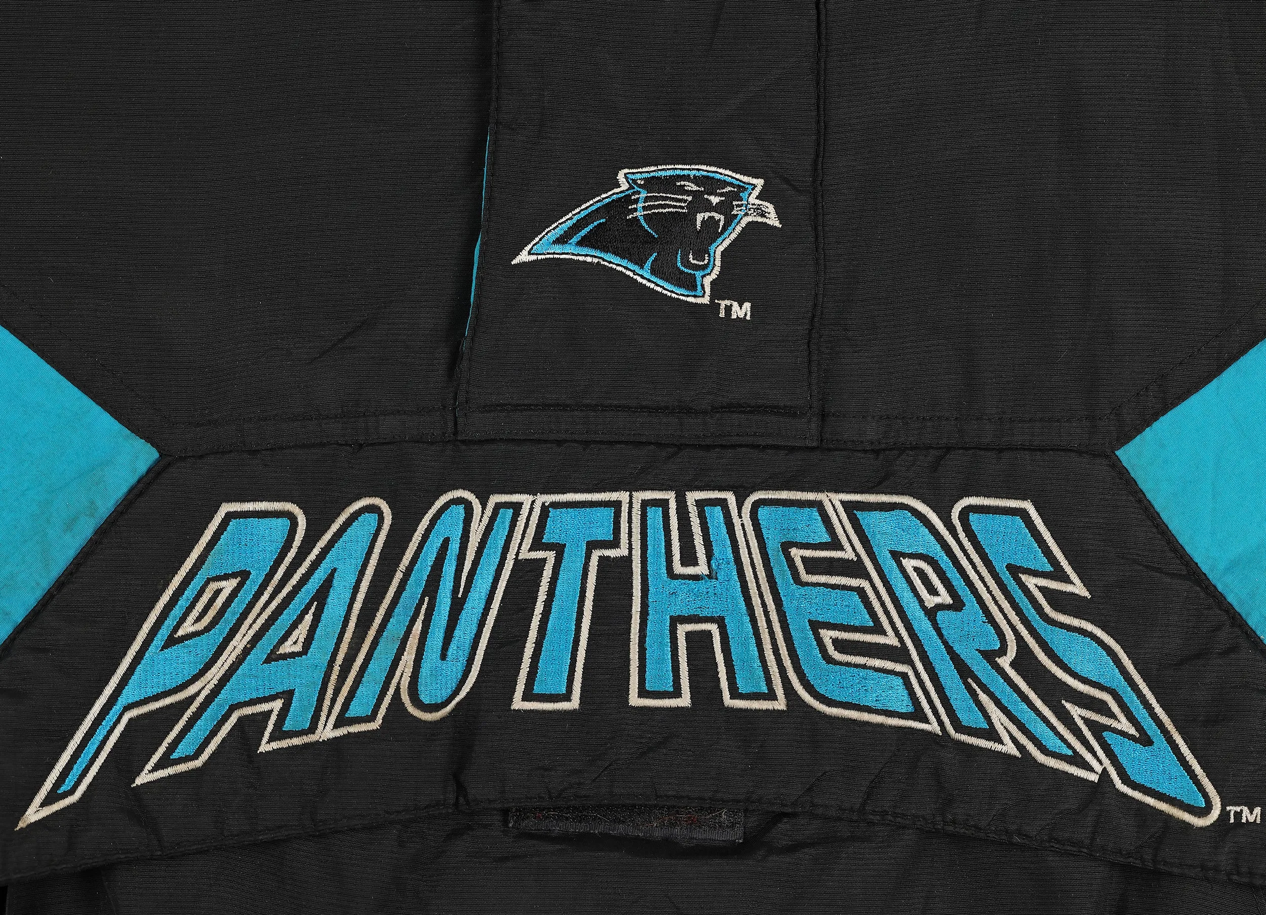 Carolina Panthers NFL Starter Jacket - Black - XL