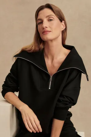 Catherine Half Zip Sweat