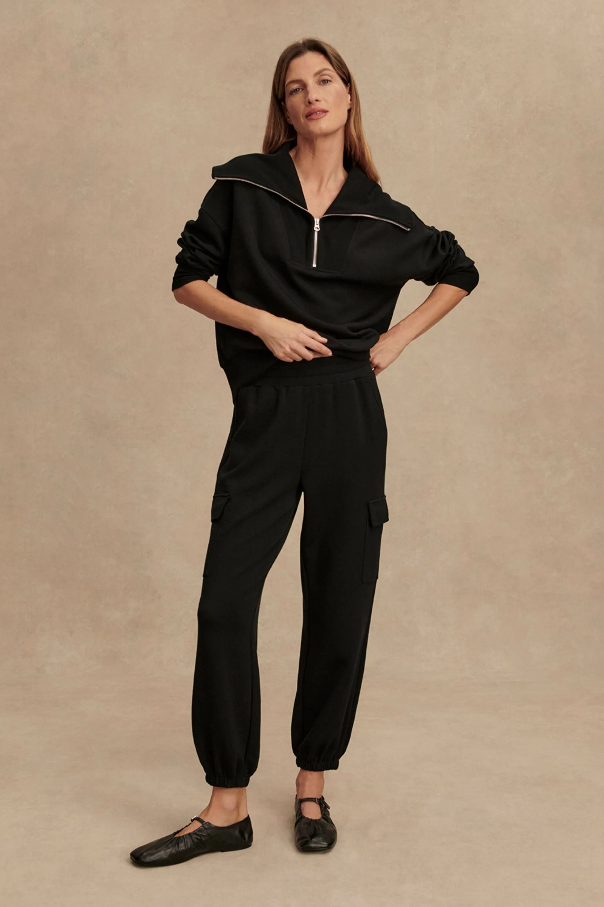 Catherine Half Zip Sweat