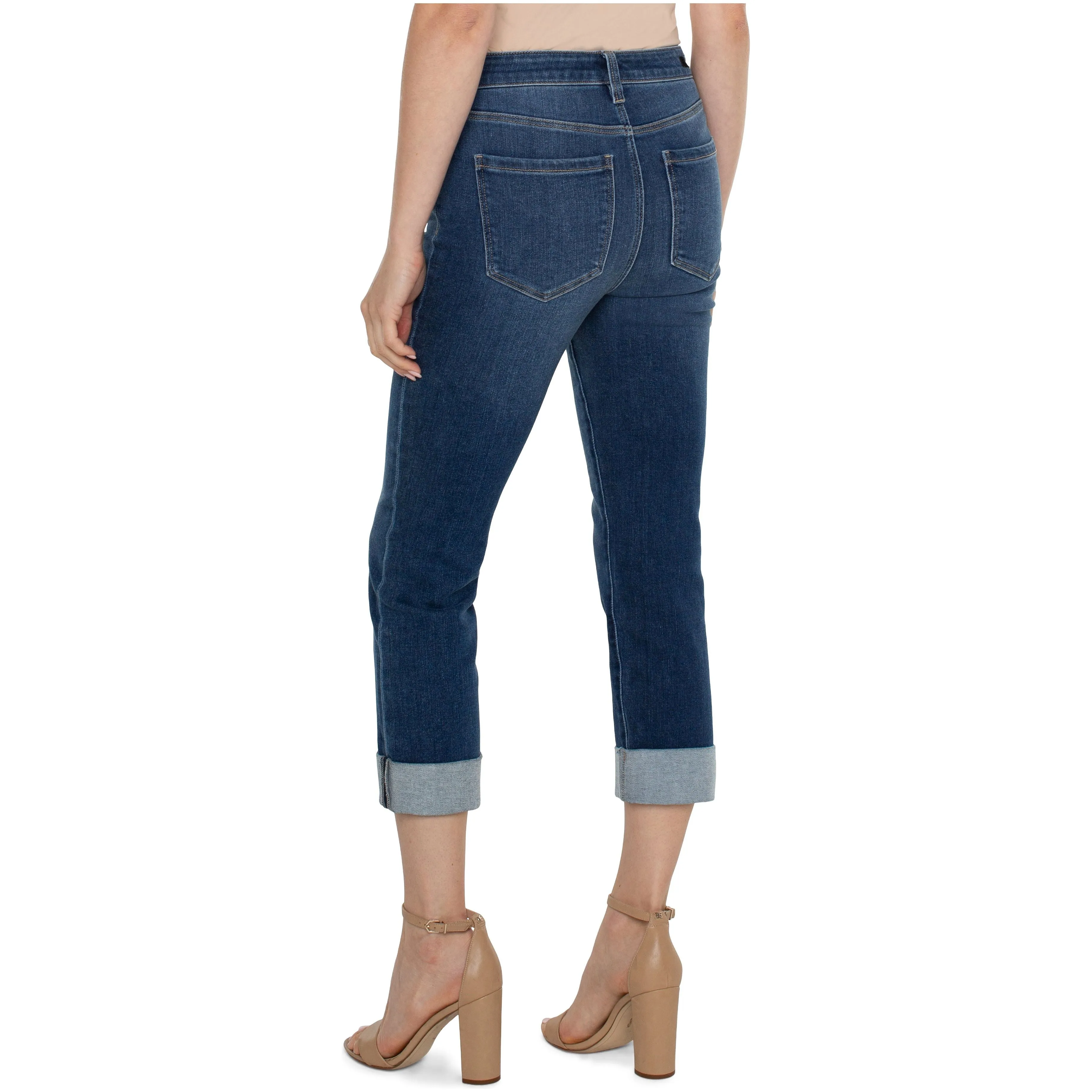 Charlie Crop Wide Rolled Cuff