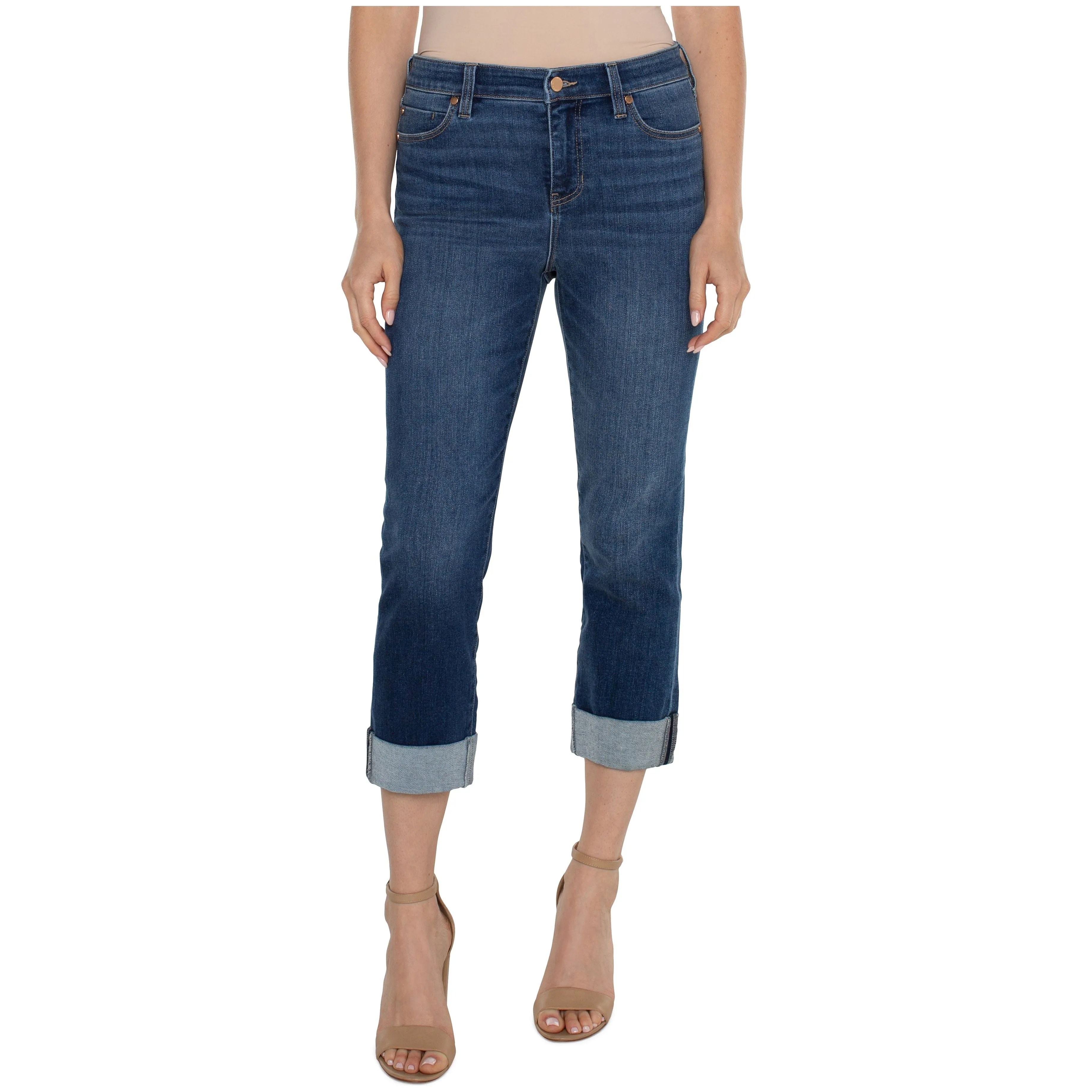 Charlie Crop Wide Rolled Cuff