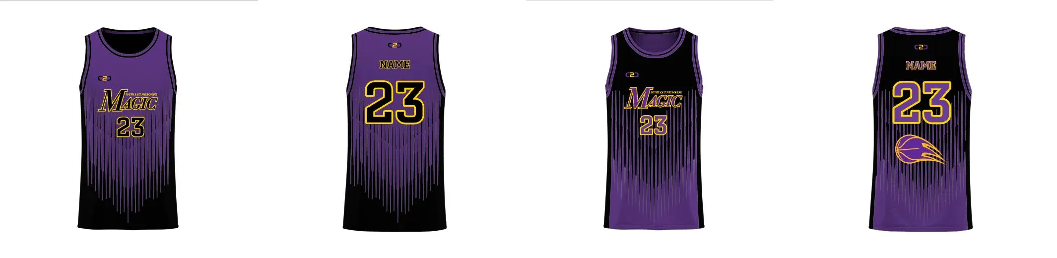 CHEVRON Core Reversible Basketball Singlet Design Your Own