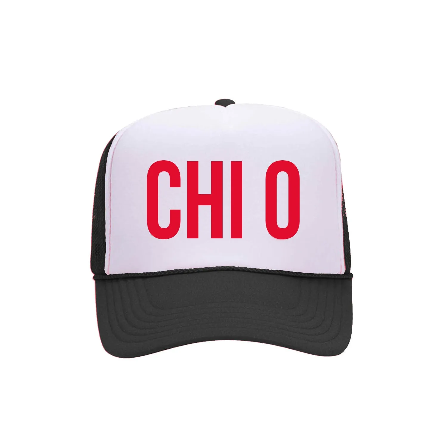 Chi Omega Trucker Hat - CHI O Two Tone