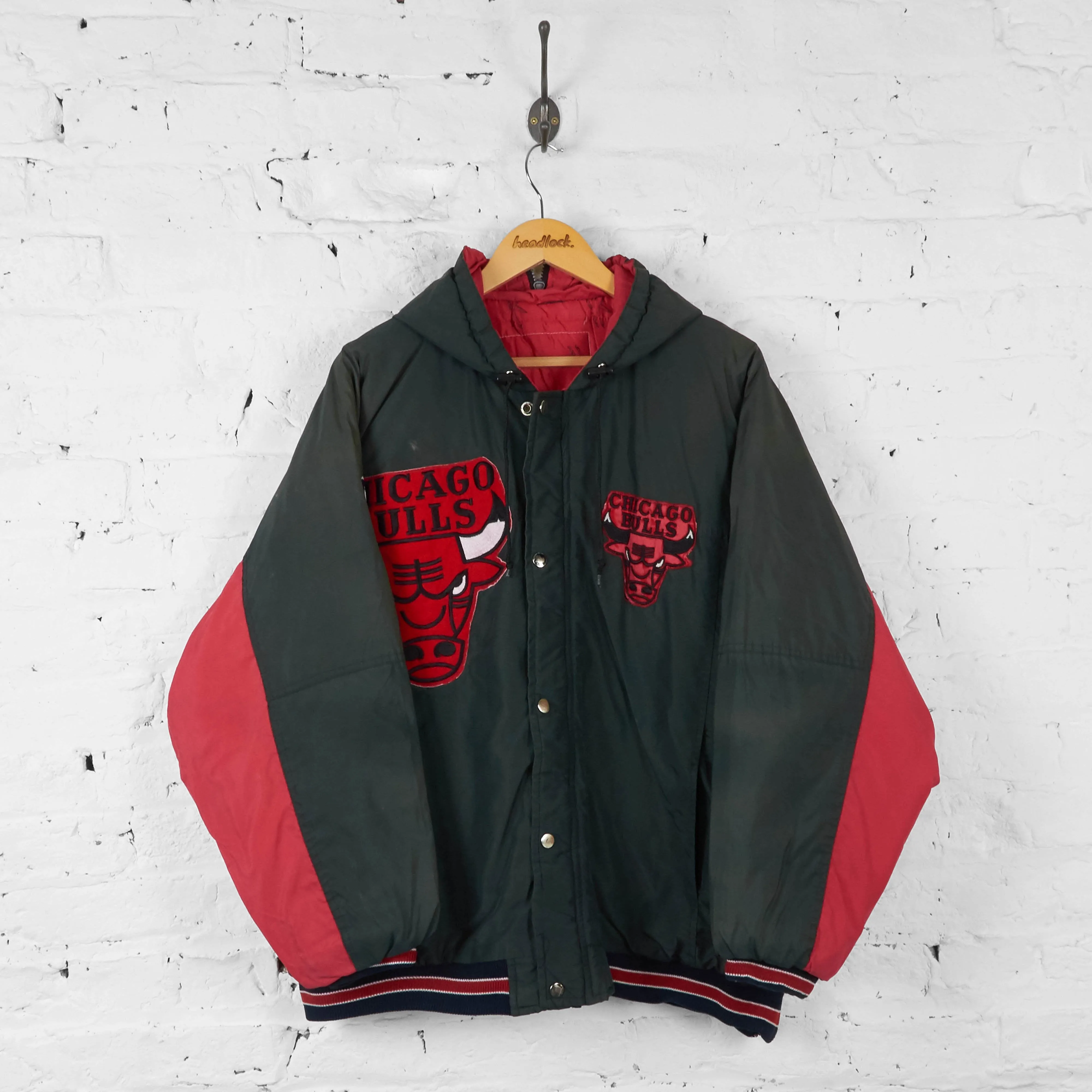 Chicago Bulls 90s Jacket - Black - XL