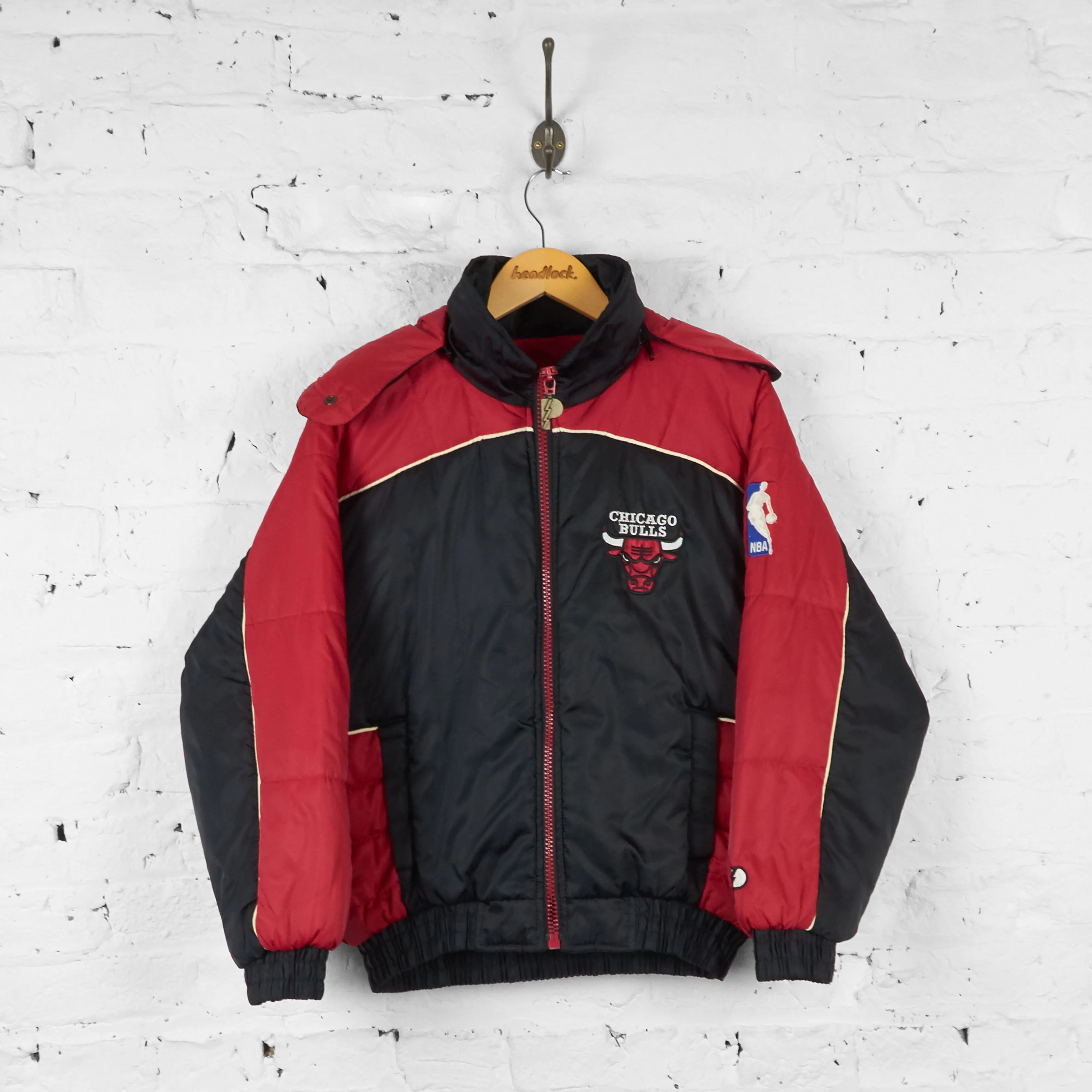 Chicago Bulls NBA Jacket - Black - S