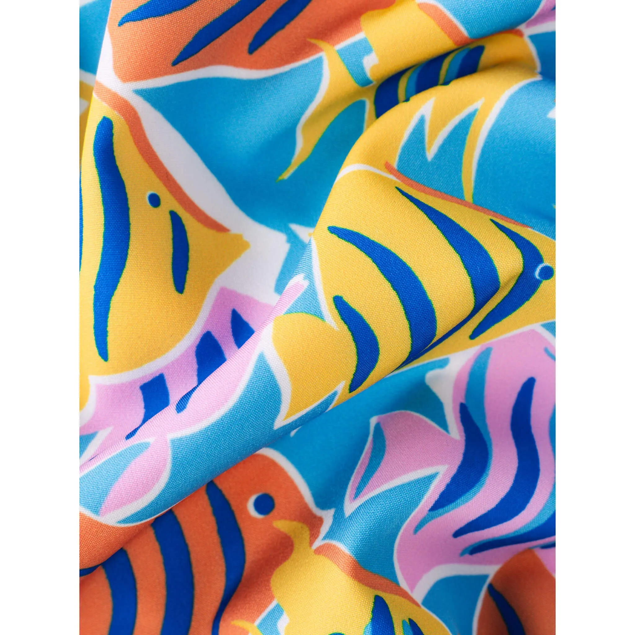 Chubbies 5.5-Inch The Fish Tanks Swim Trunks - Bright Blue