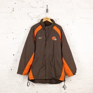 Cleveland Browns Reebok NFL Jacket - Brown - L