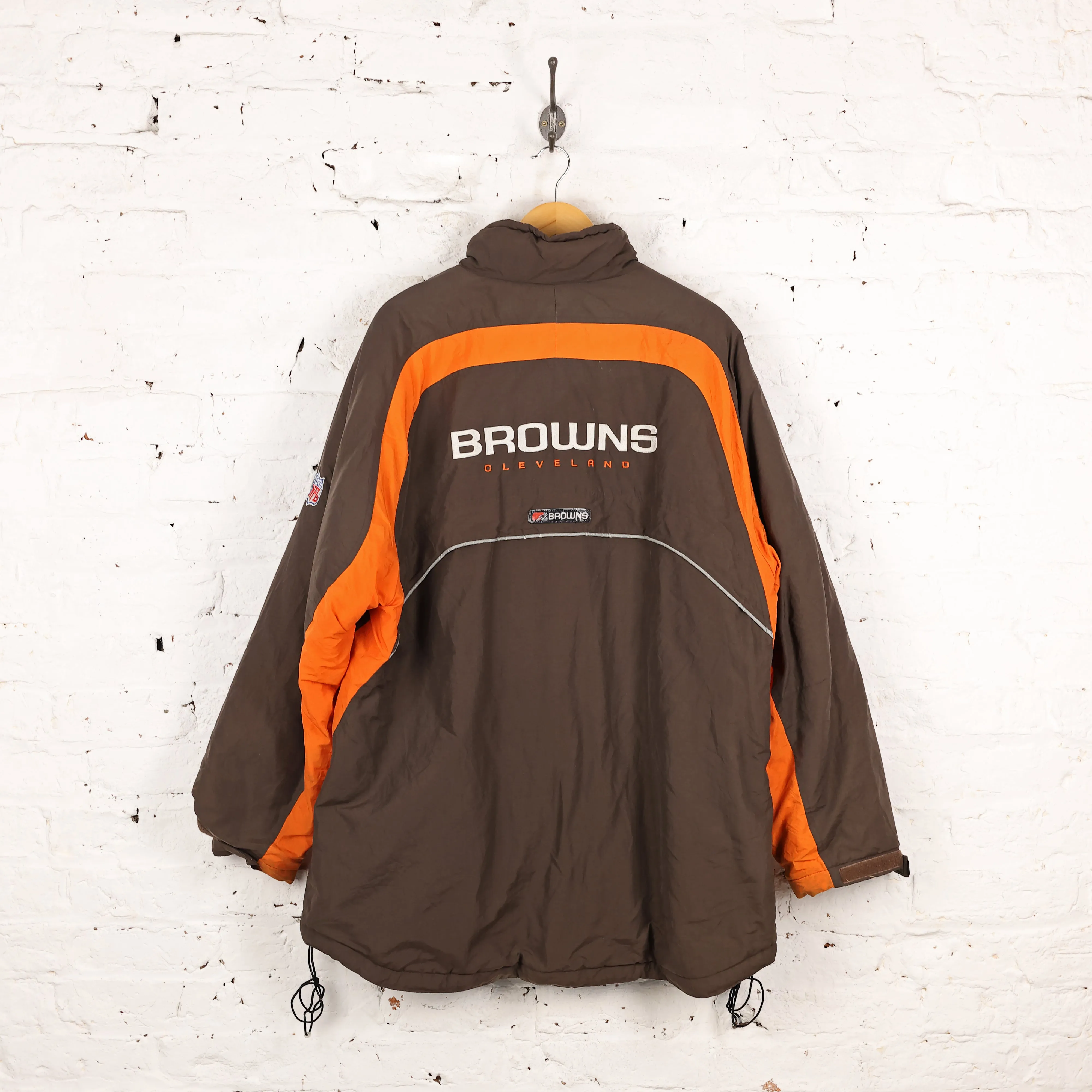 Cleveland Browns Reebok NFL Jacket - Brown - L