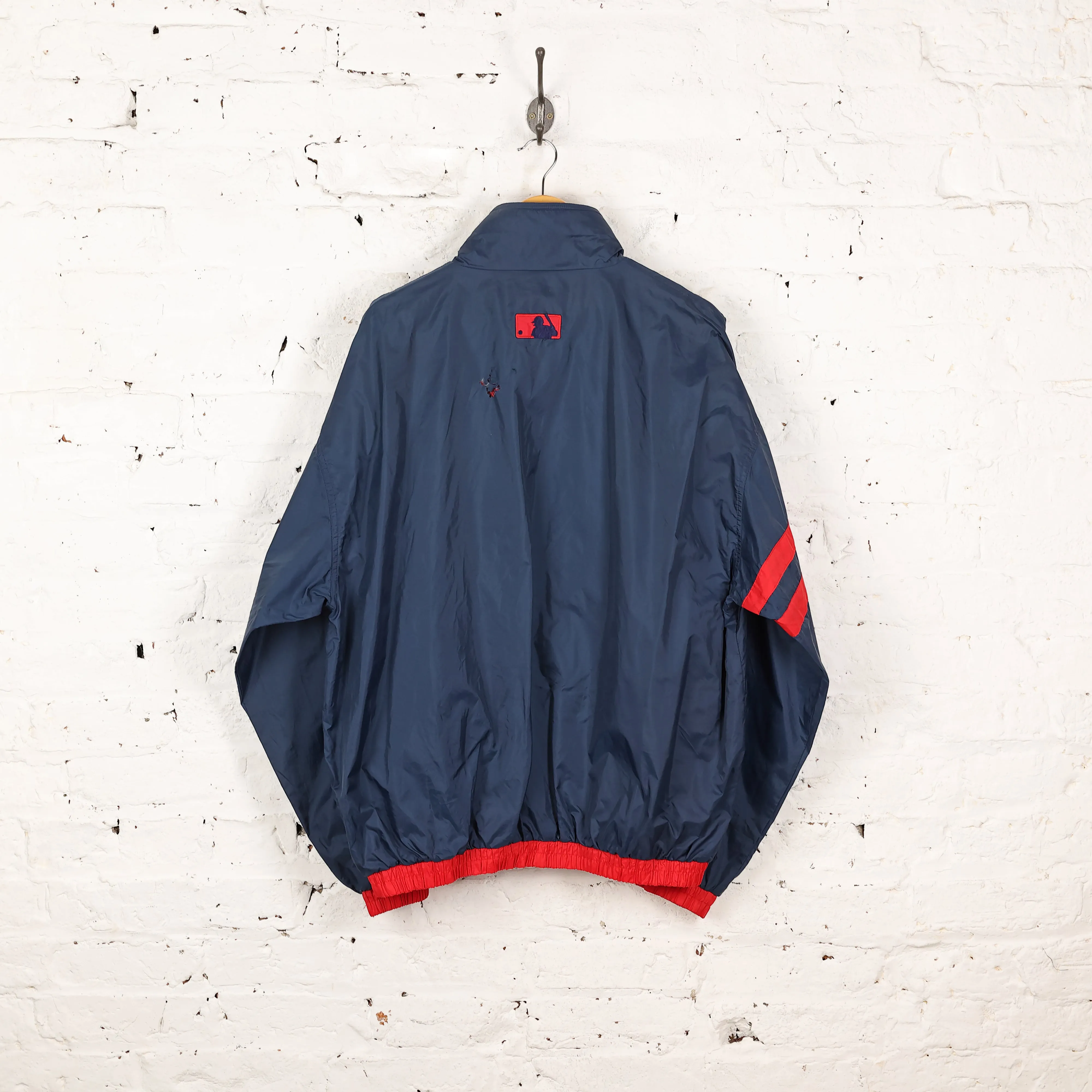 Cleveland Indians Baseball Shell Jacket - Blue - XL