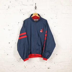Cleveland Indians Baseball Shell Jacket - Blue - XL