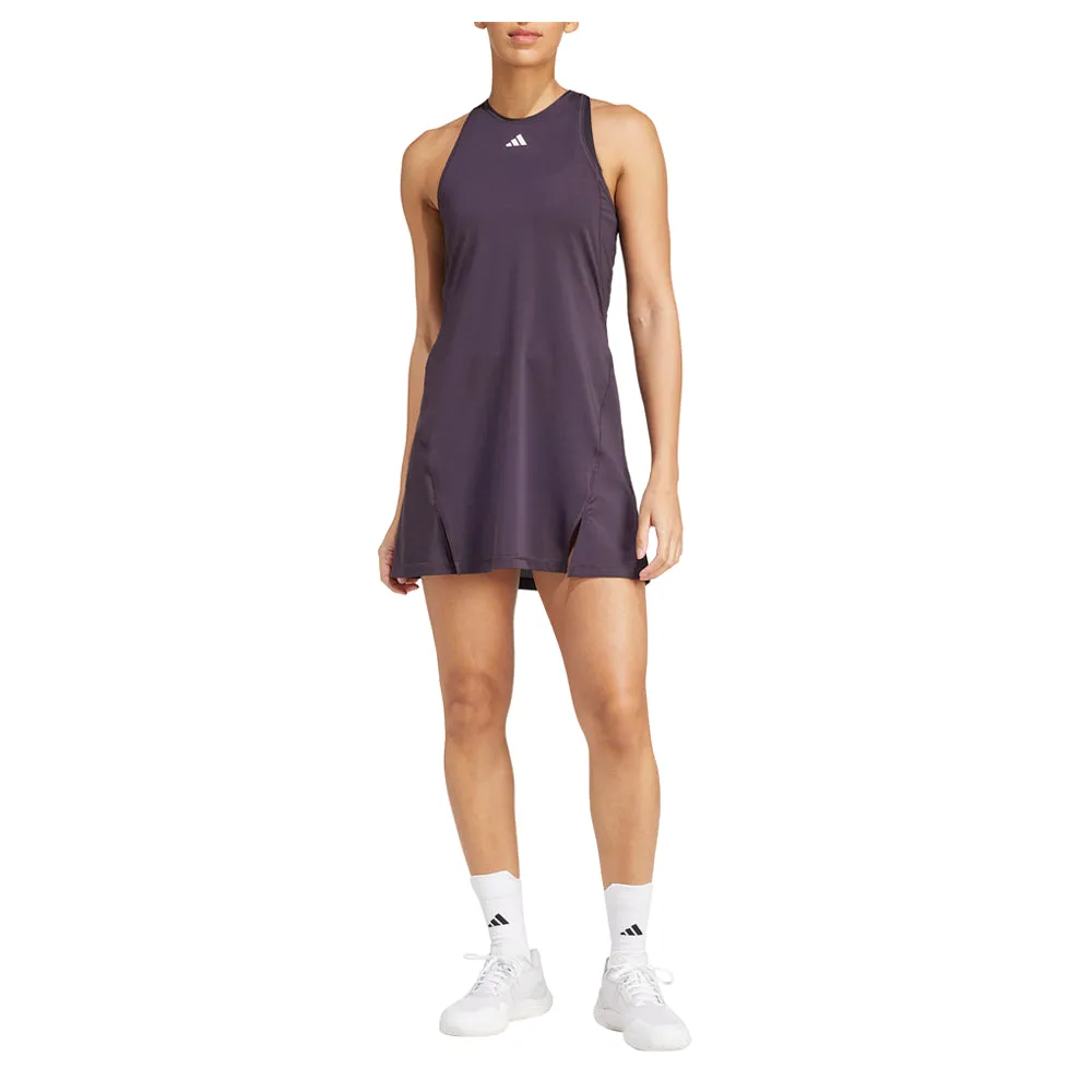 Club Crew Neck Sleeveless Dress