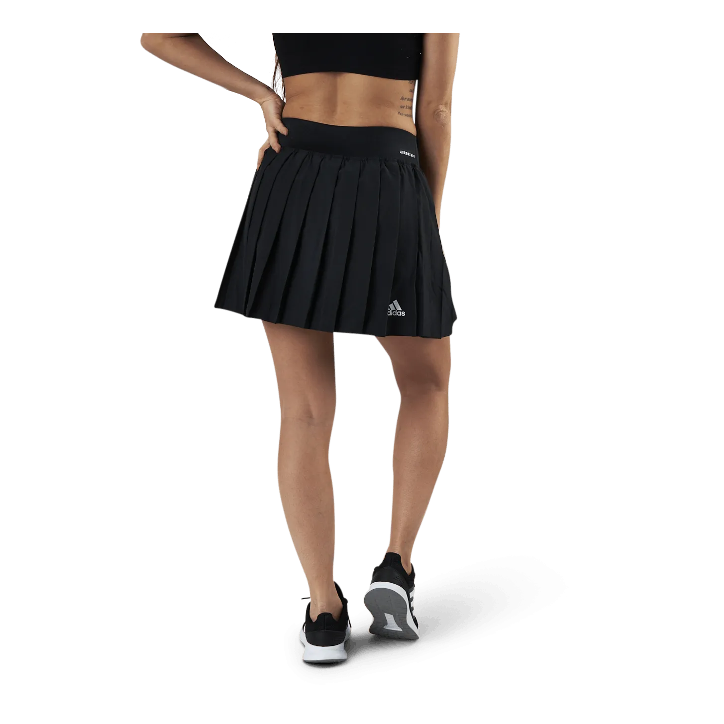 Club Pleated Skirt White/Black