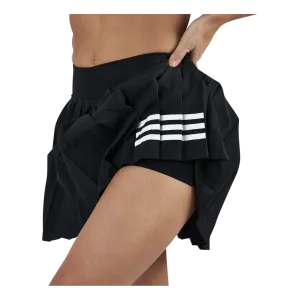 Club Pleated Skirt White/Black