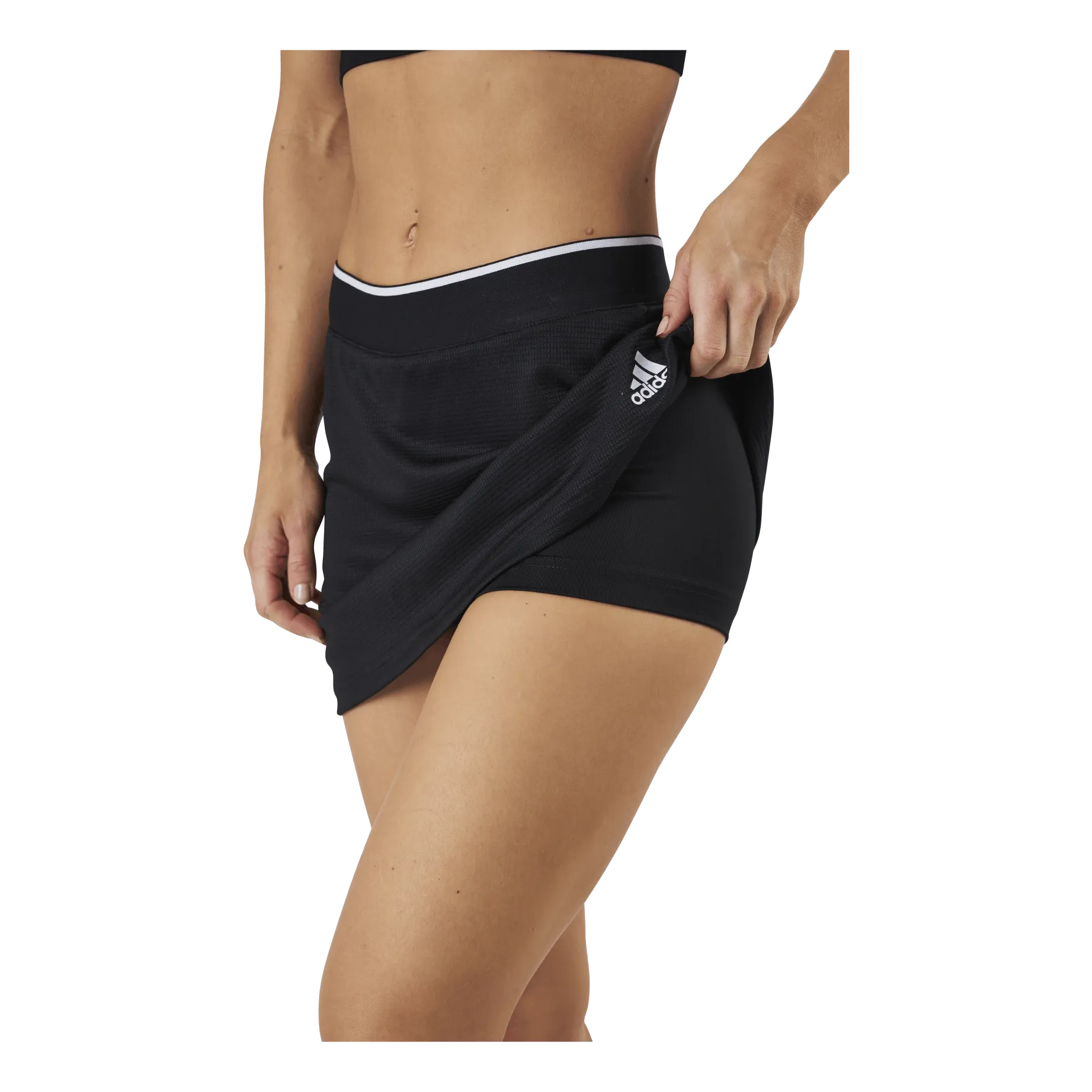 Club Skirt White/Black