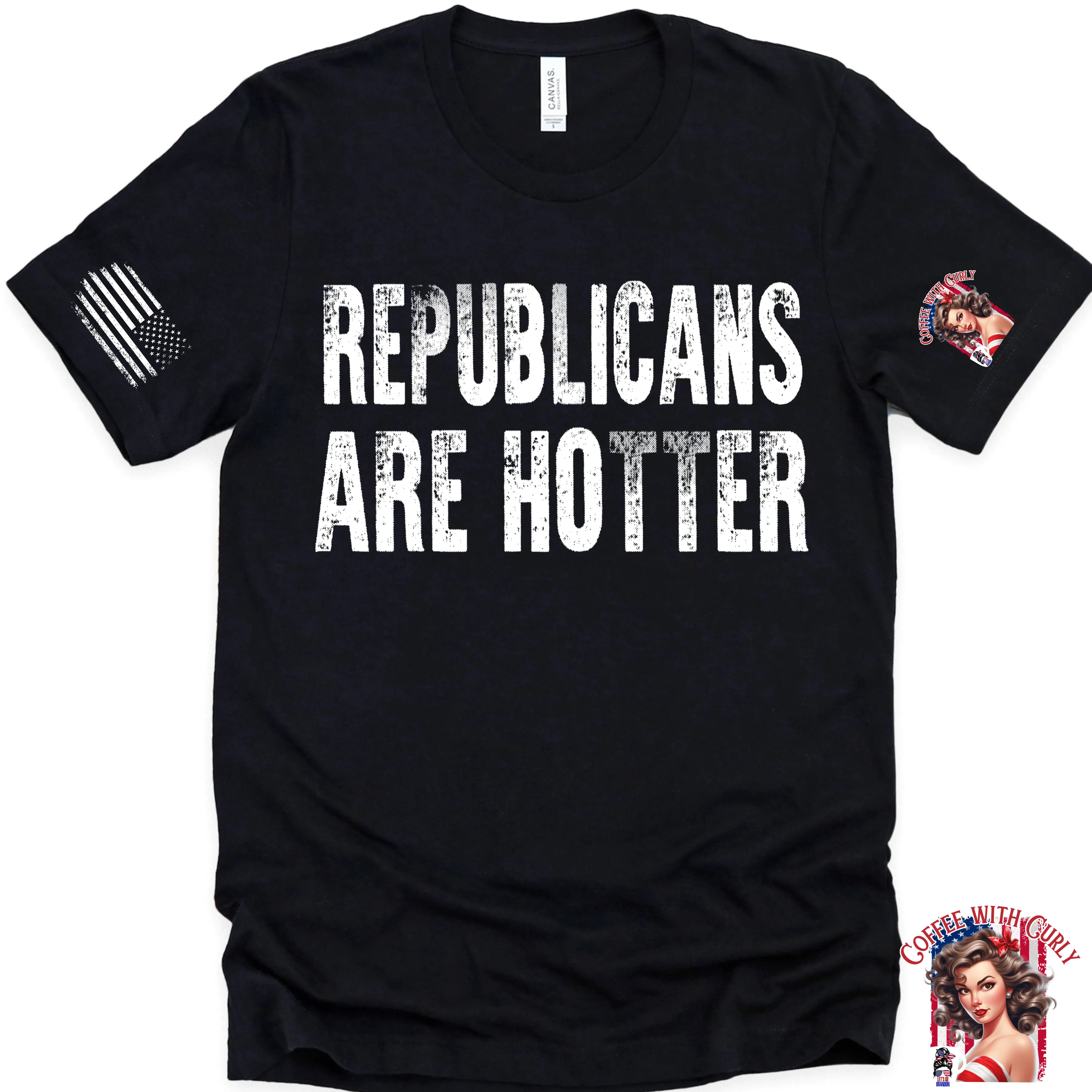 (COFFEE WITH CURLY) REPUBLICANS ARE HOTTER