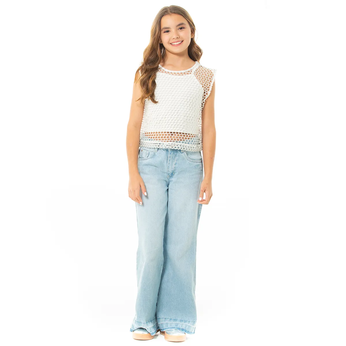 Crystal Coast Mesh Top