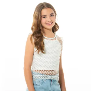 Crystal Coast Mesh Top