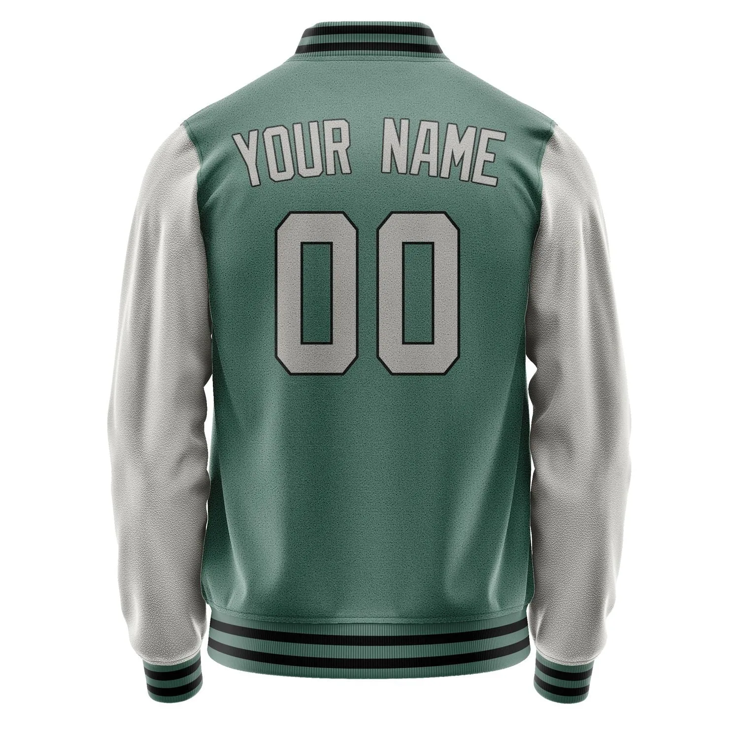 Custom Blue Green Gray Jacket