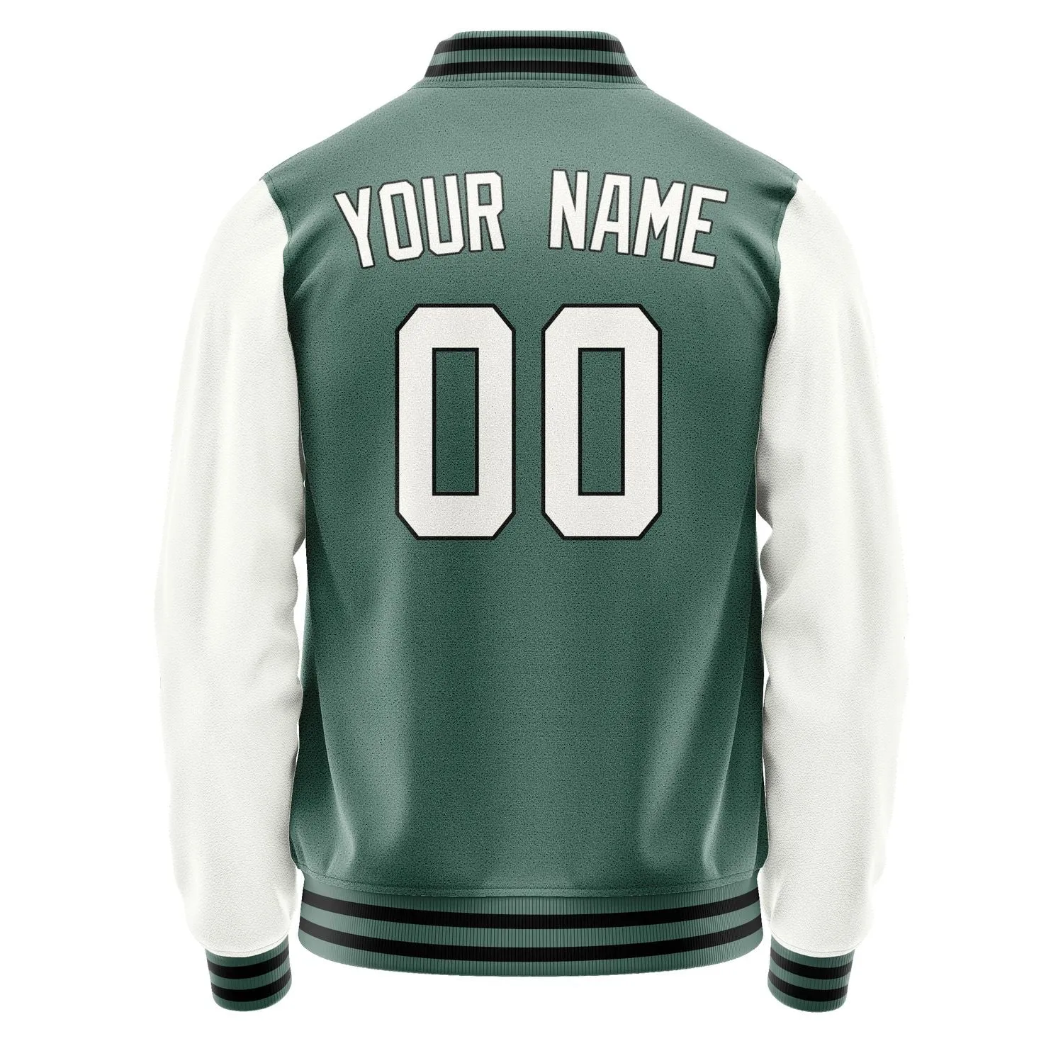 Custom Blue Green White Jacket
