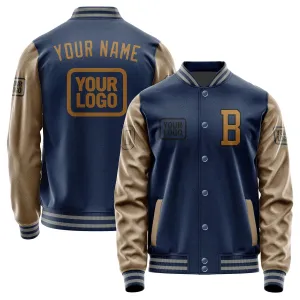 Custom Blue Khaki Jacket