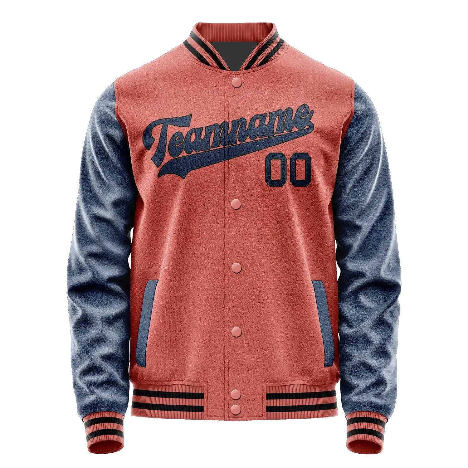 Custom Copper Rose Blue Jacket