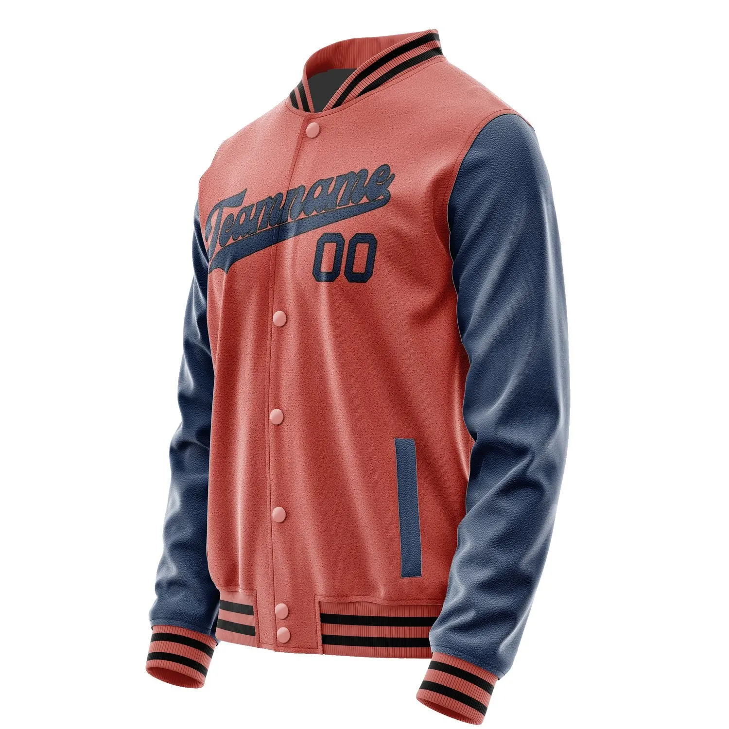 Custom Copper Rose Blue Jacket