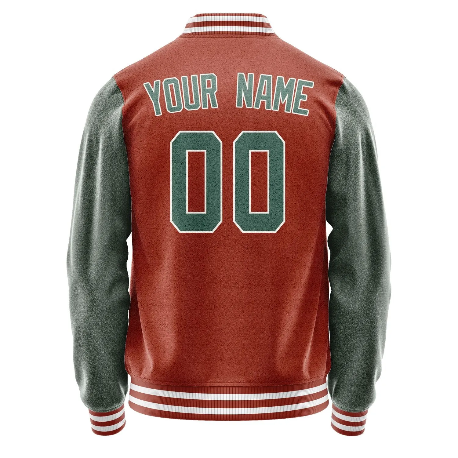 Custom Coral Red Blue Green Jacket