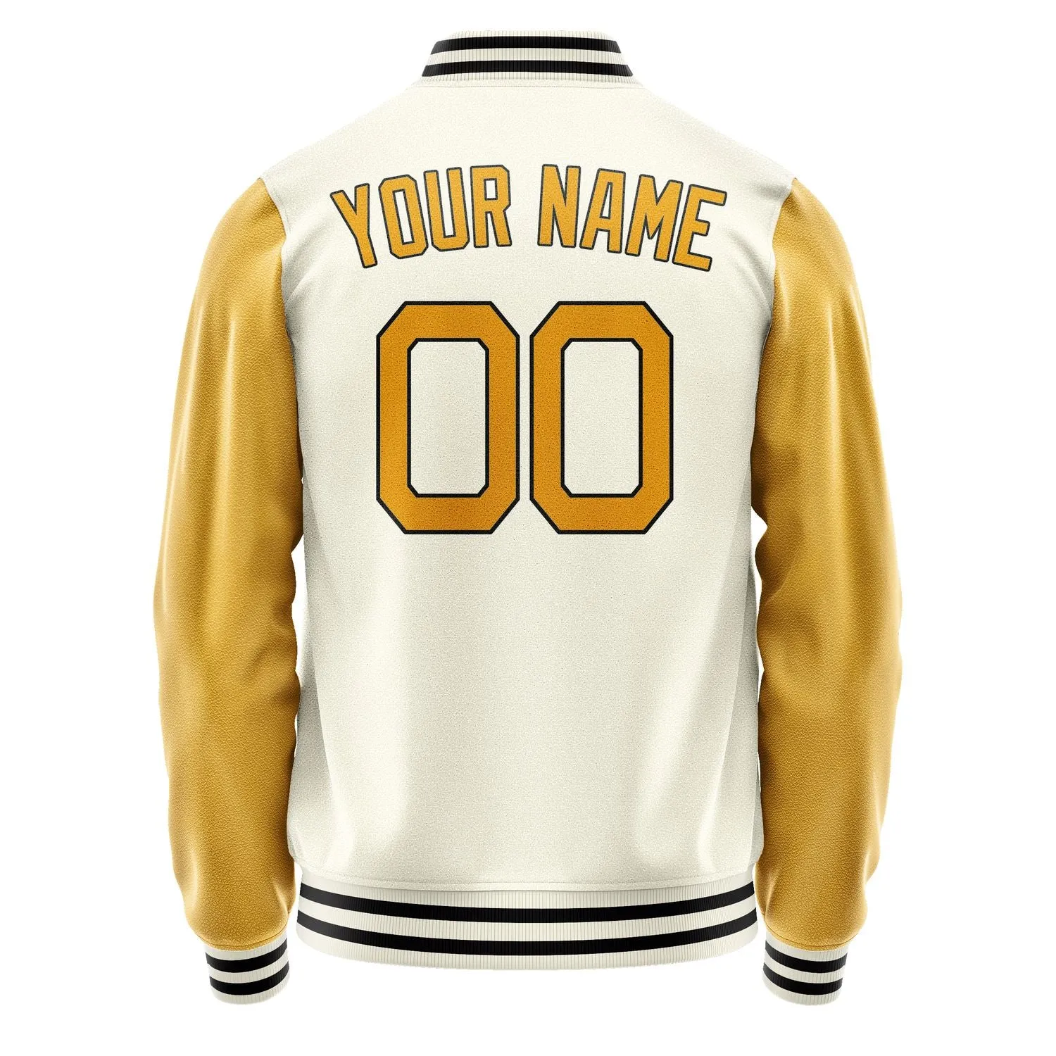 Custom Cream Yellow Jacket