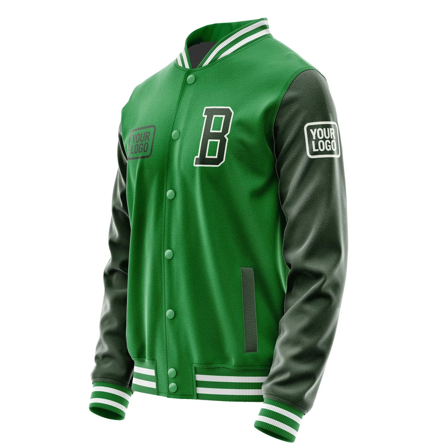 Custom Emerald Green Dark Green Jacket