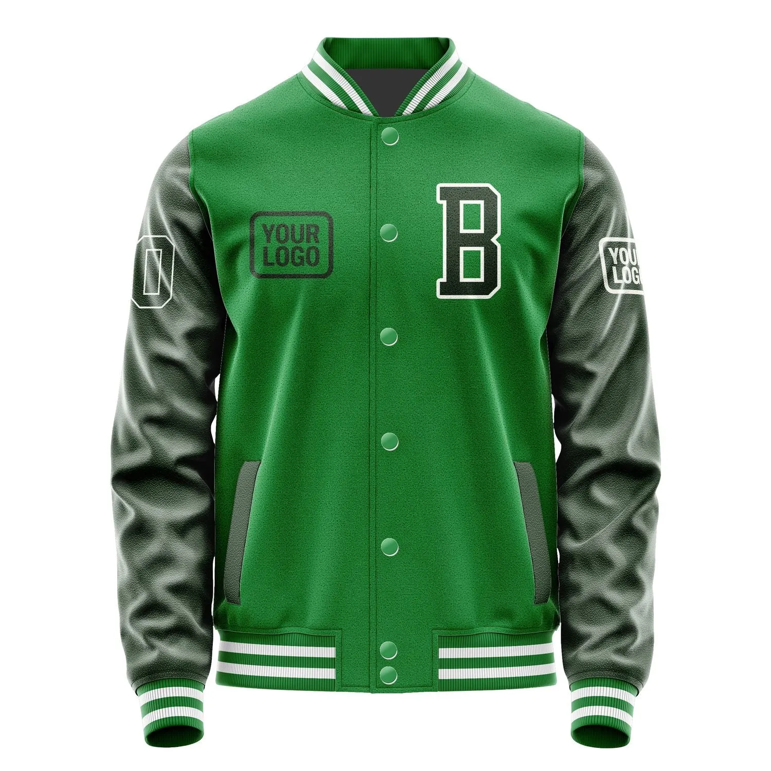 Custom Emerald Green Dark Green Jacket