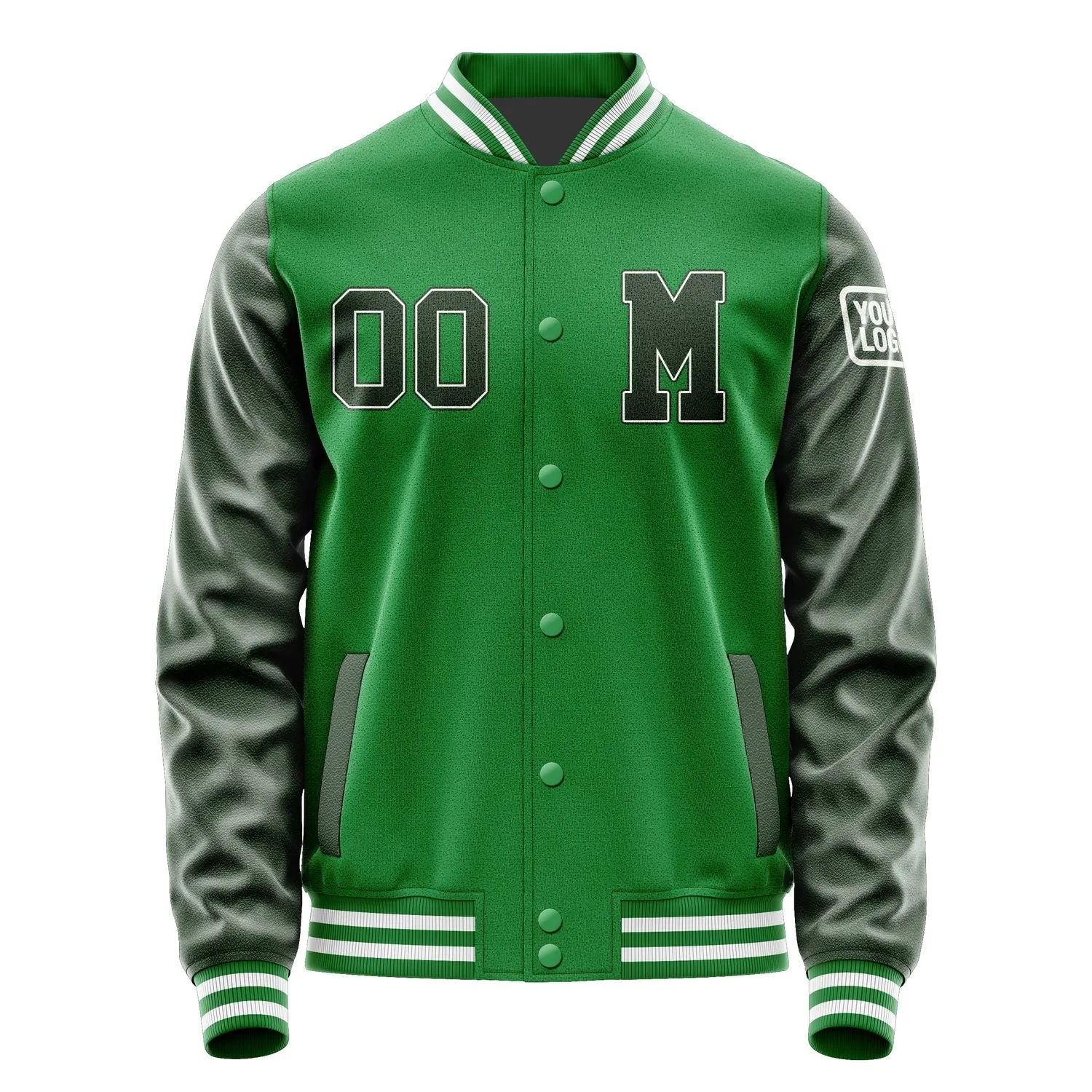Custom Emerald Green Dark Green Jacket