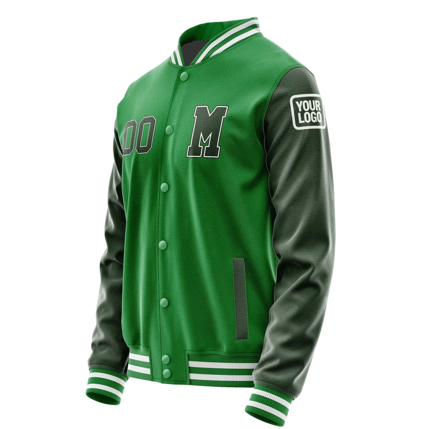Custom Emerald Green Dark Green Jacket
