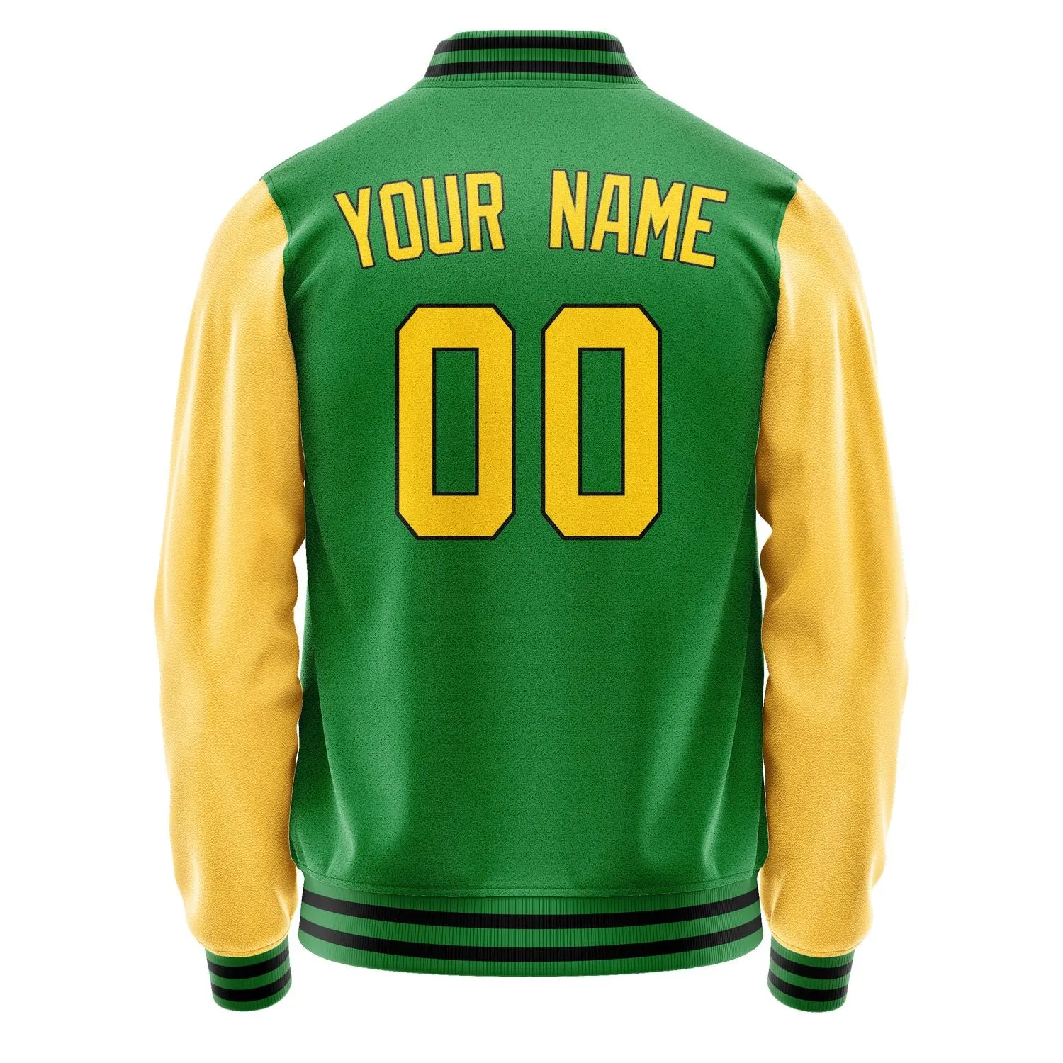 Custom Emerald Green Gold Jacket