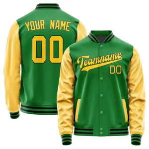 Custom Emerald Green Gold Jacket