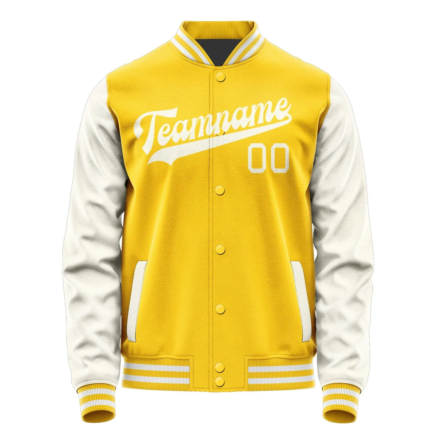 Custom Gold Cream Jacket