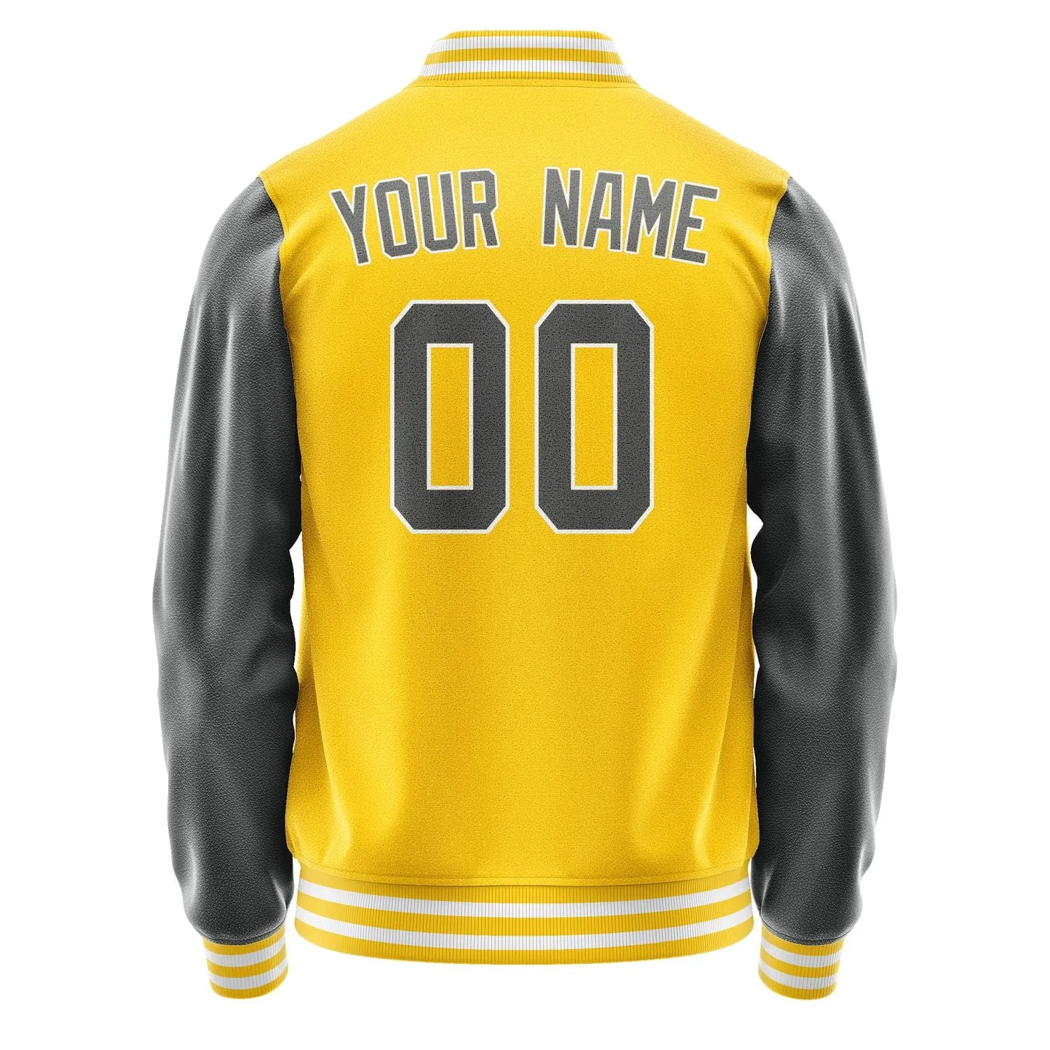 Custom Gold Dark Grey Jacket