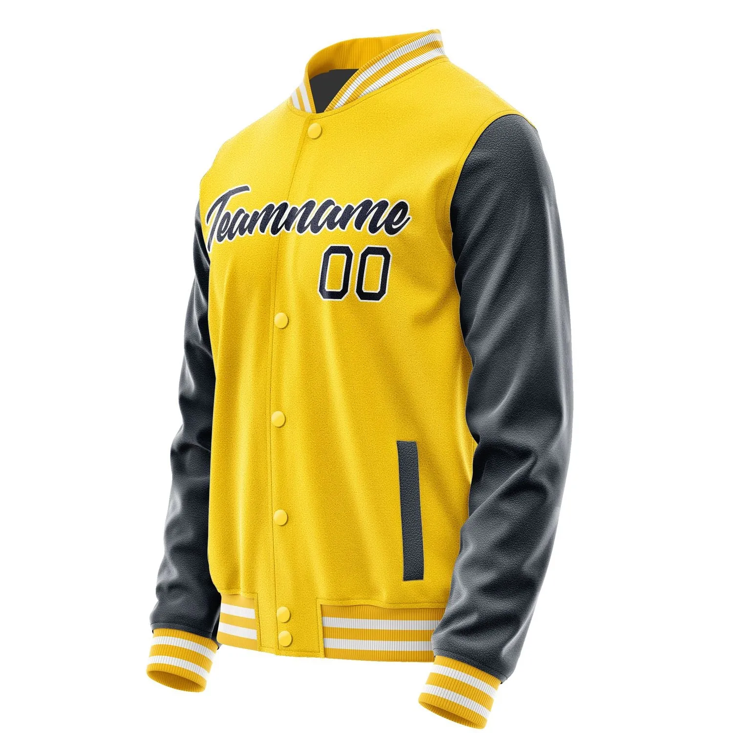 Custom Gold Navy Jacket
