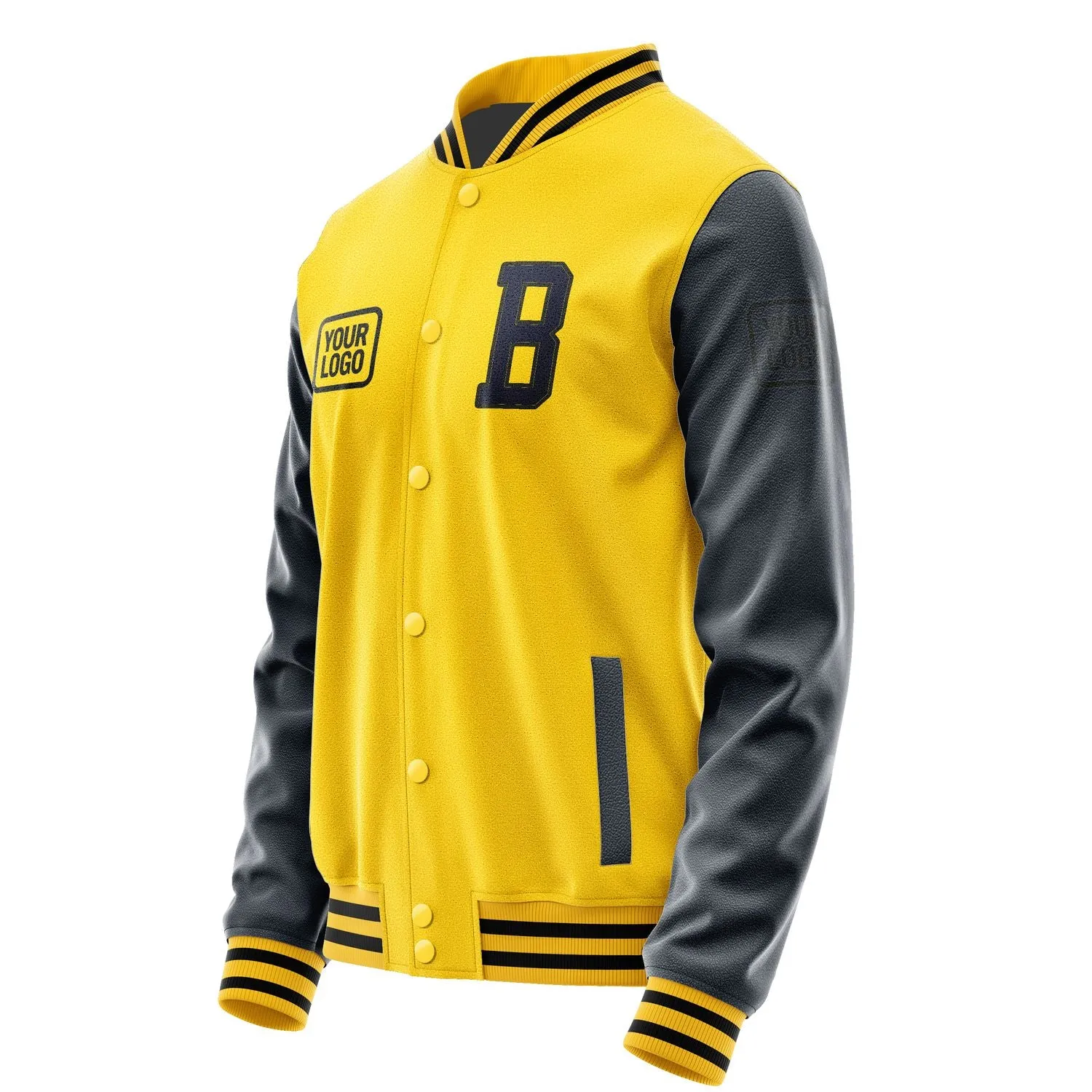 Custom Gold Navy Jacket