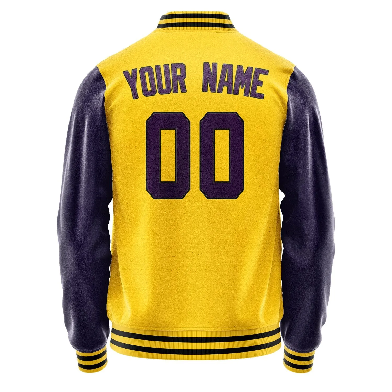 Custom Gold Purple Jacket