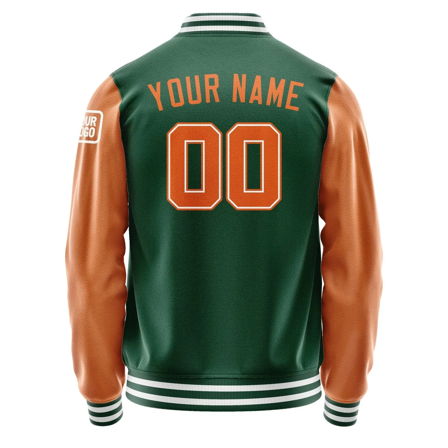 Custom Green Orange Jacket