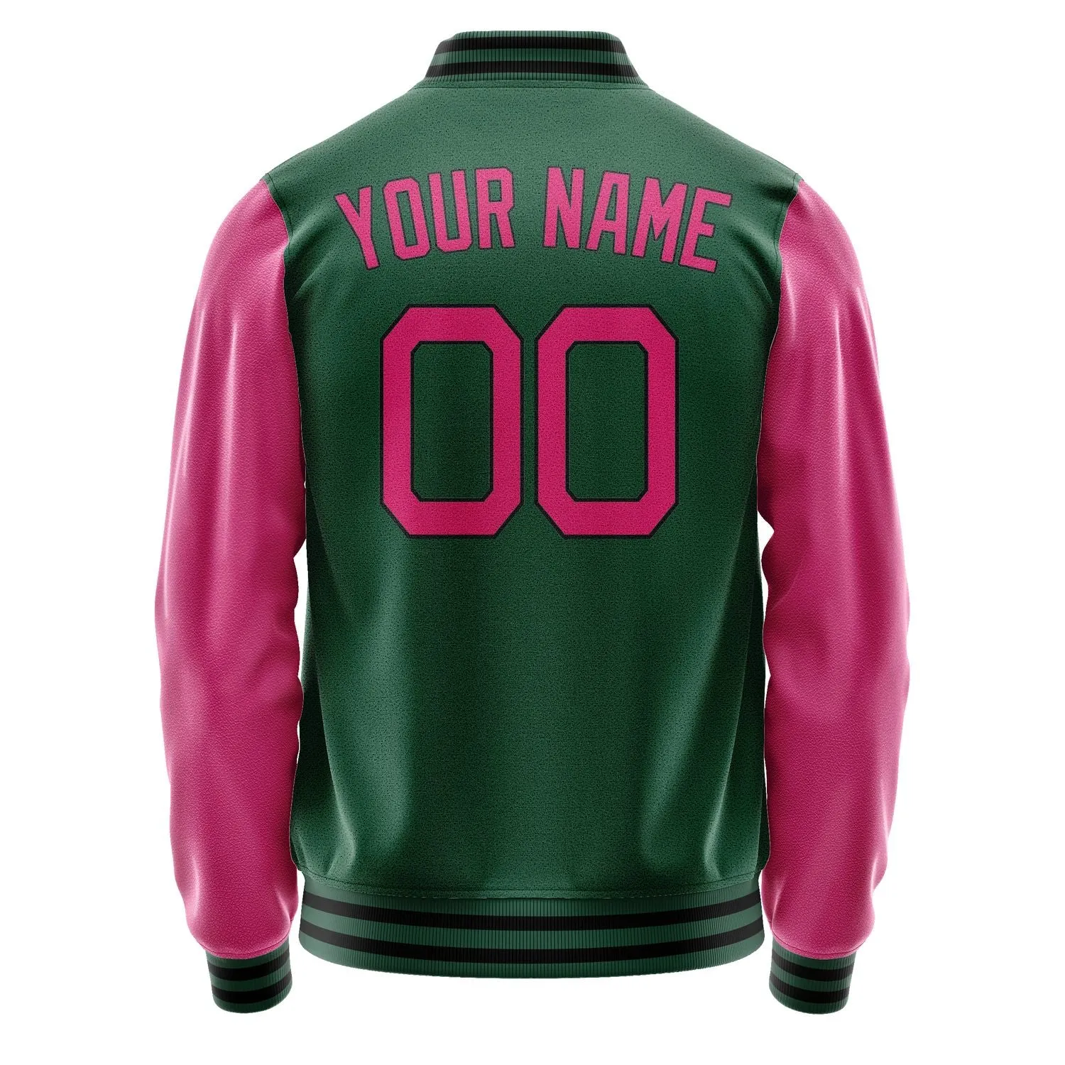 Custom Green Pink Jacket