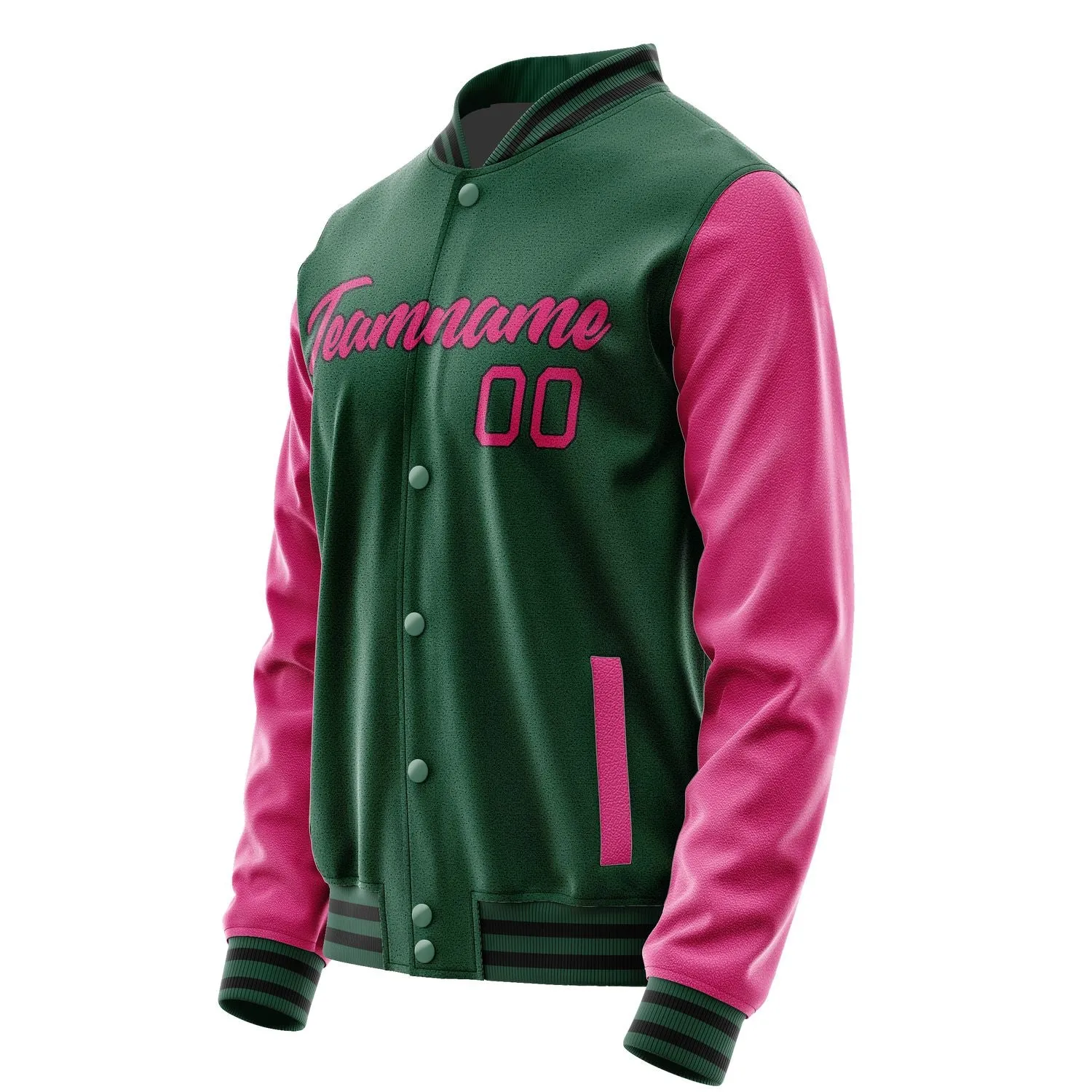 Custom Green Pink Jacket