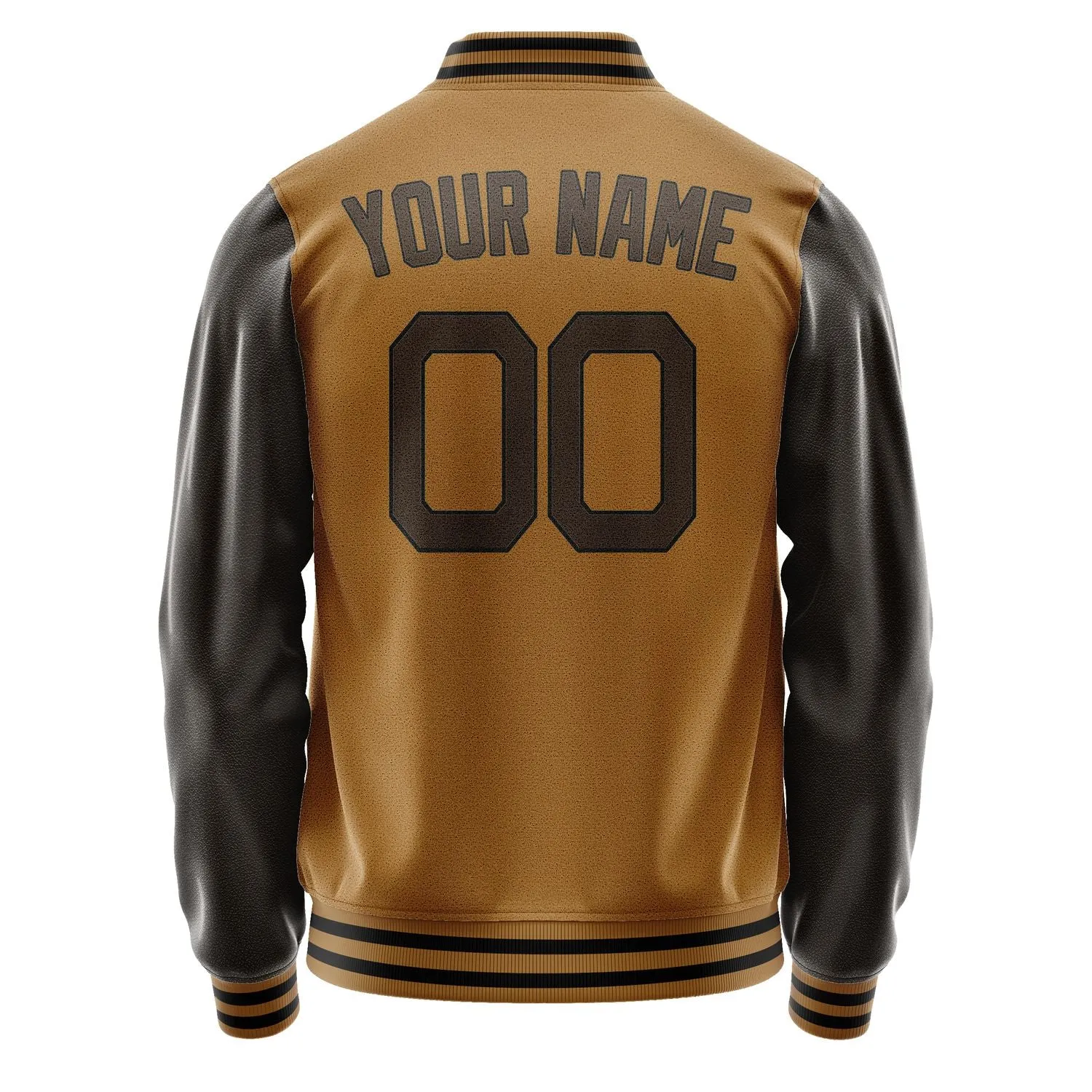 Custom Khaki Brown Jacket