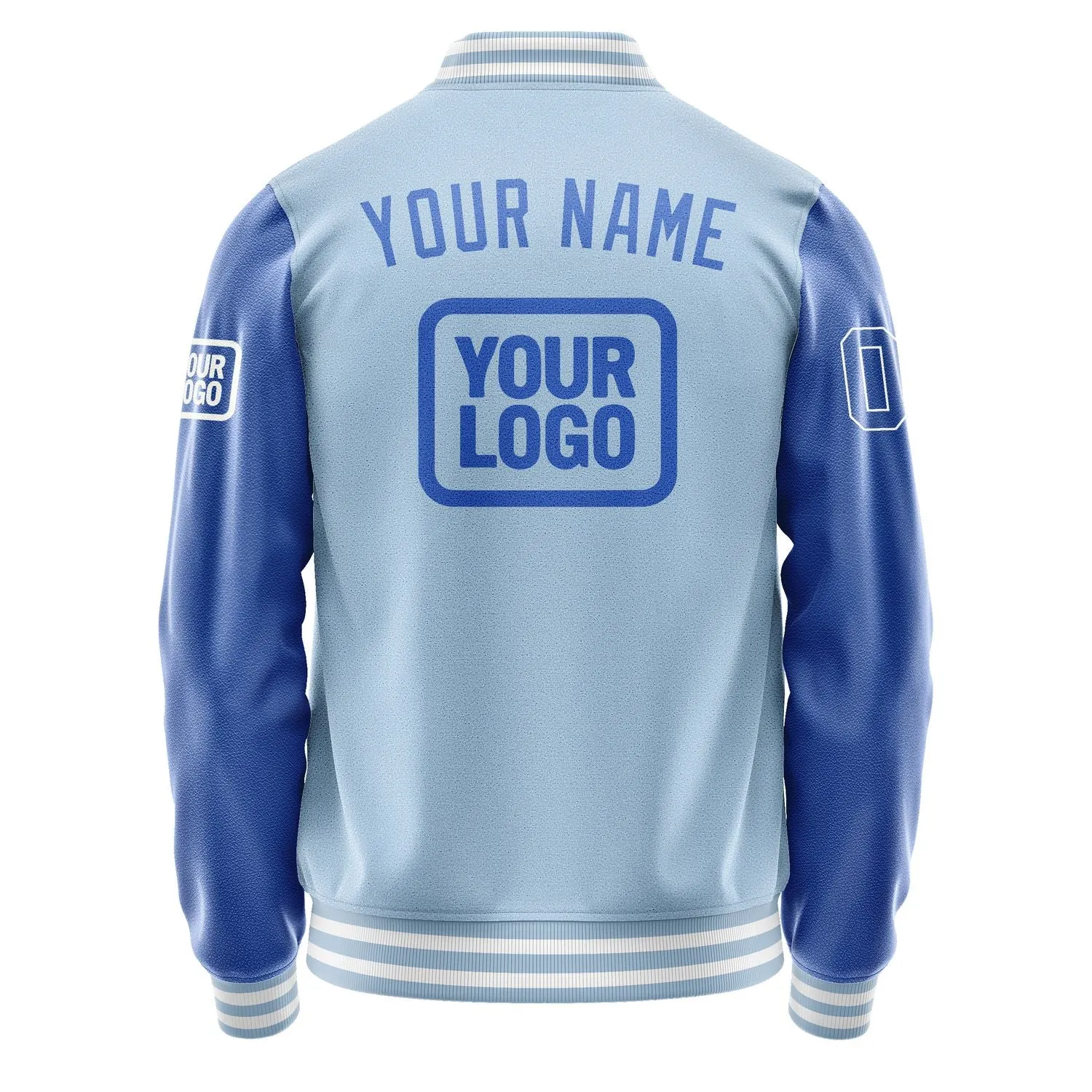 Custom Light Blue Sky Blue Jacket