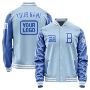 Custom Light Blue Sky Blue Jacket