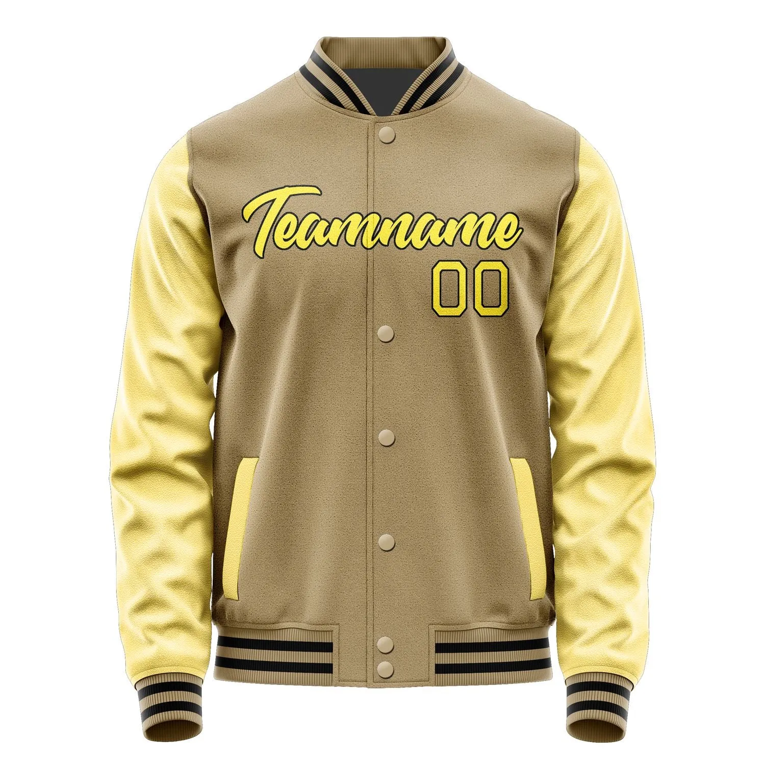 Custom Light Khaki Light Khaki Jacket