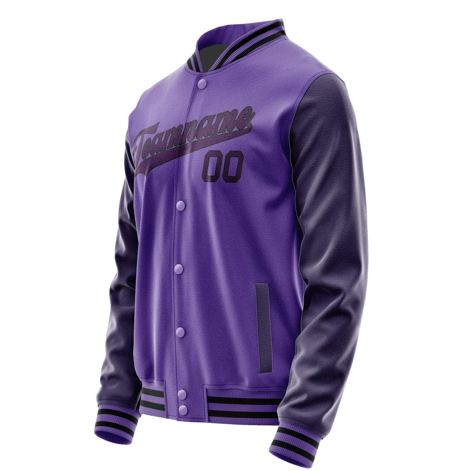 Custom Light Purple Purple Jacket