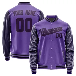 Custom Light Purple Purple Jacket