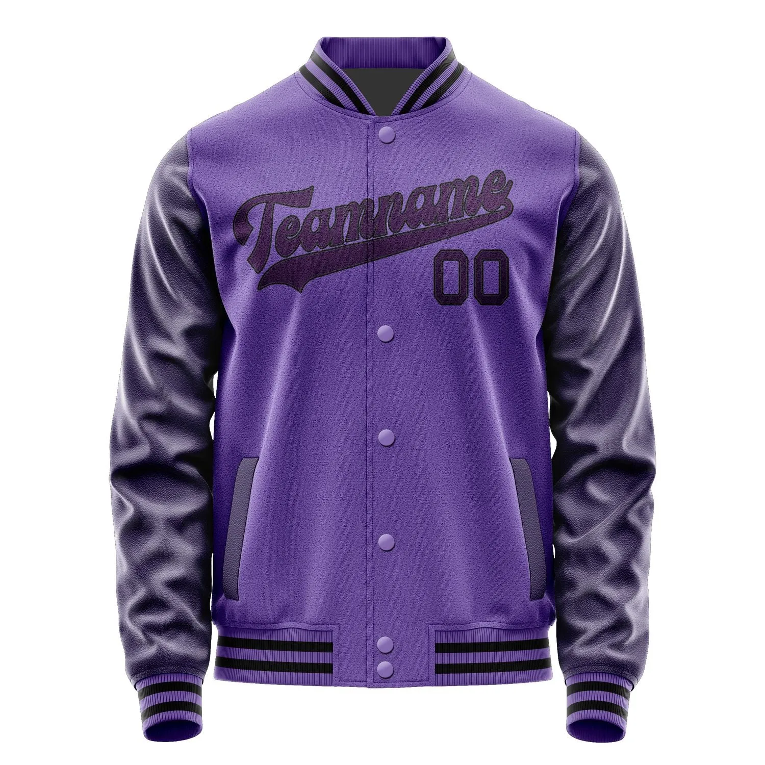 Custom Light Purple Purple Jacket