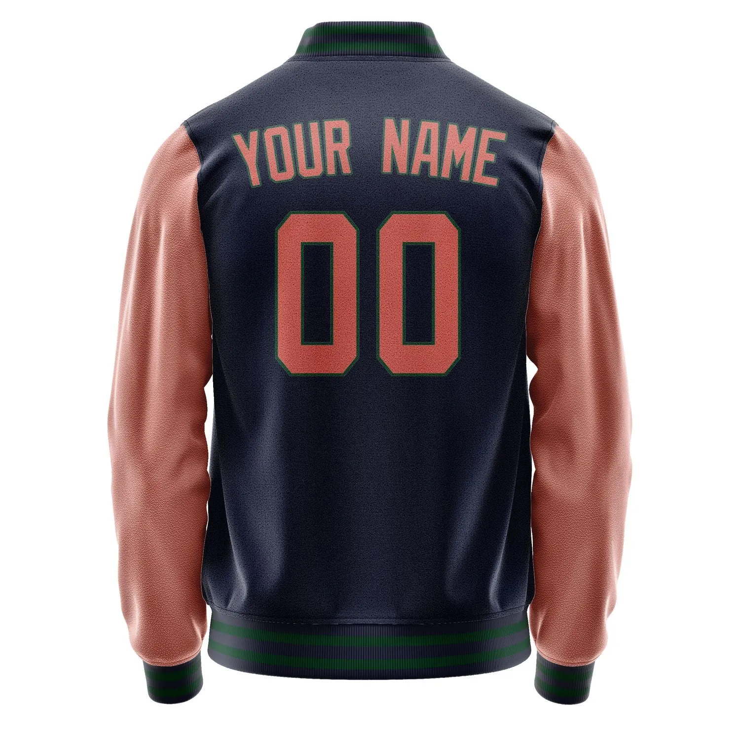 Custom Navy Copper Rose Jacket